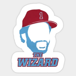 Ozzie Smith St. Louis Silhouette Sticker